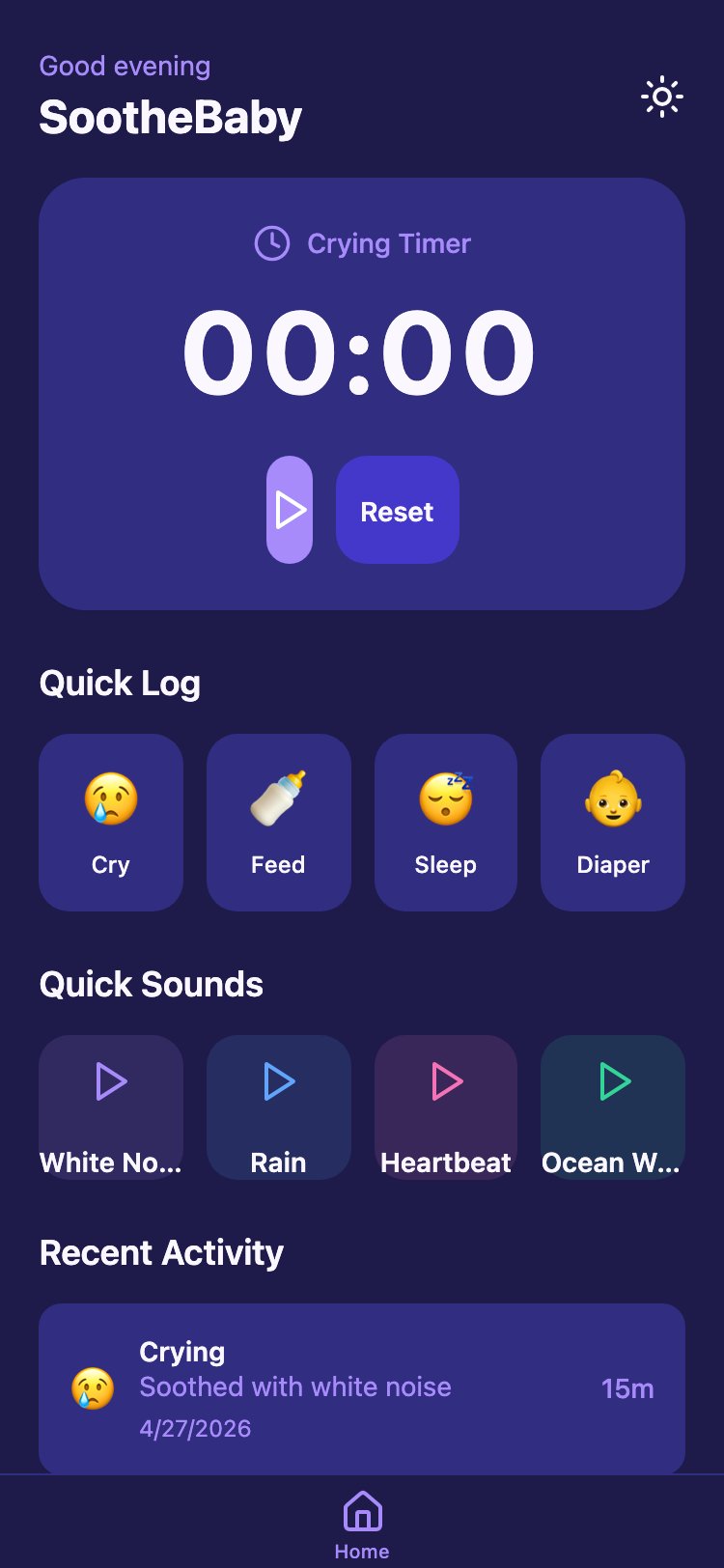 SootheBaby screen 3